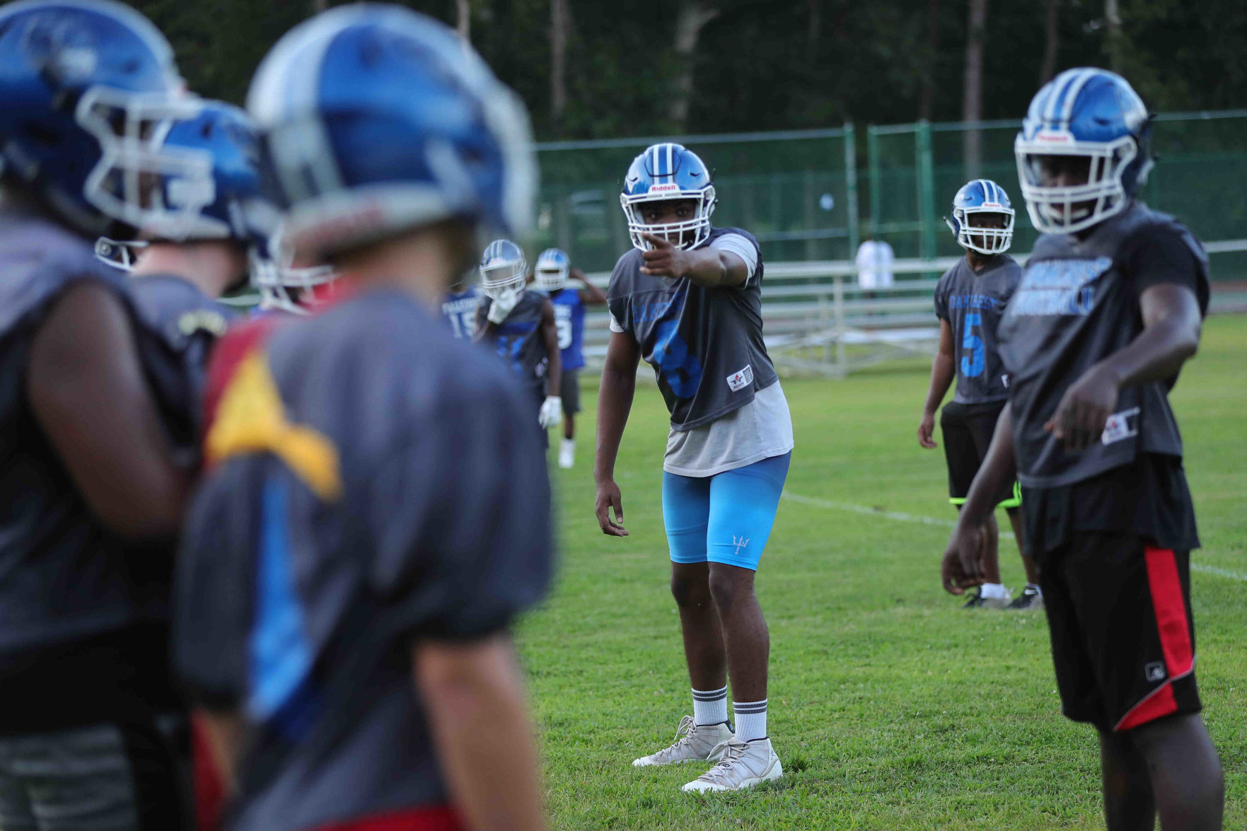 Oakcrest Football Practice